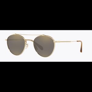 Oliver People’s Vintage Gold Watts Sunglasses